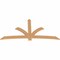 Ekena Millwork Davenport Timber Gable Bracket, Western Red Cedar, 96"W x 48"H x 1 1/2"D x 5 1/2"F, 12/12 Pitch GBW096X48X0206DAV00SWR - alternate 4